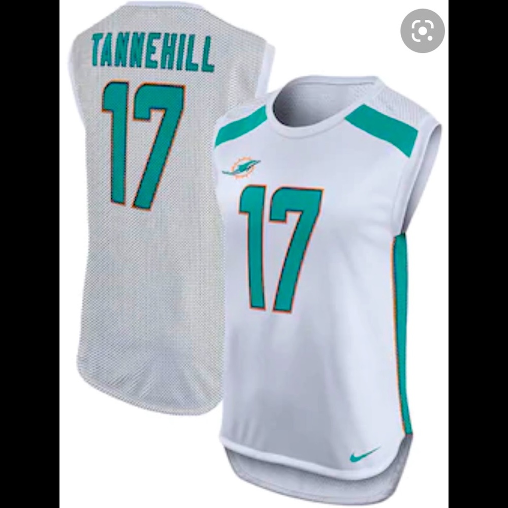 NWT Nike NFL Sleeveless Miami Jersey Women’s Small